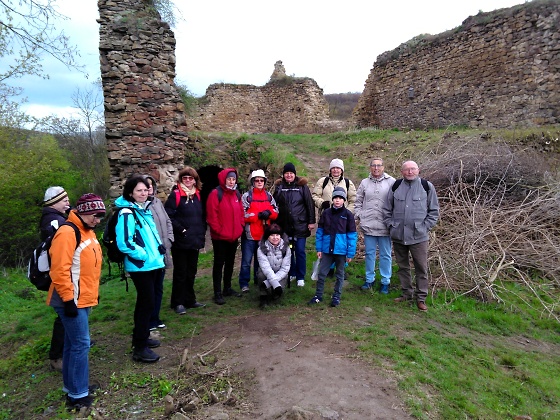 Komentovaná prohlídka hradu Oparno u Velemína